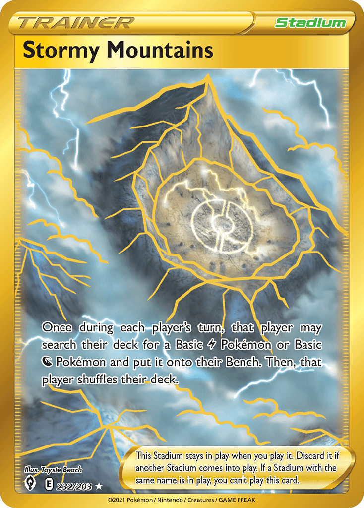 Stormy Mountains, carta 232 de Evolving Skies
