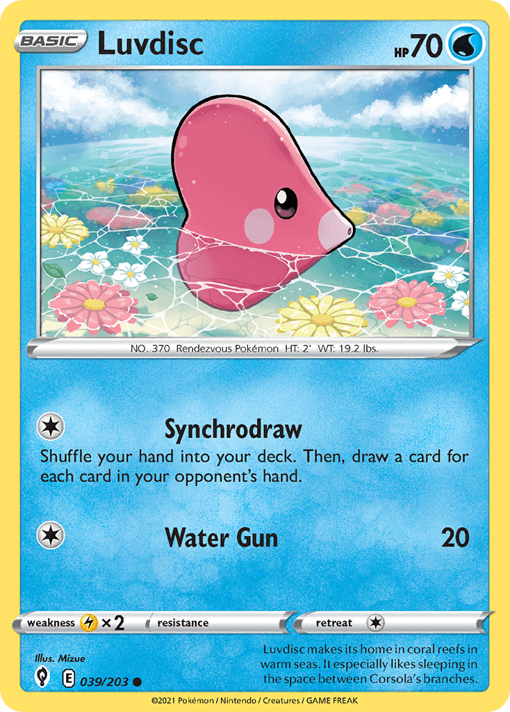 Luvdisc, carta 39 de Evolving Skies