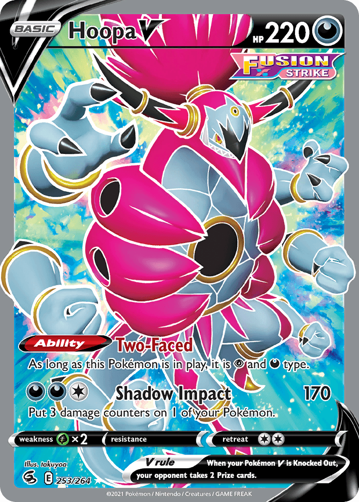 Hoopa V, carta 253 de Fusion Strike