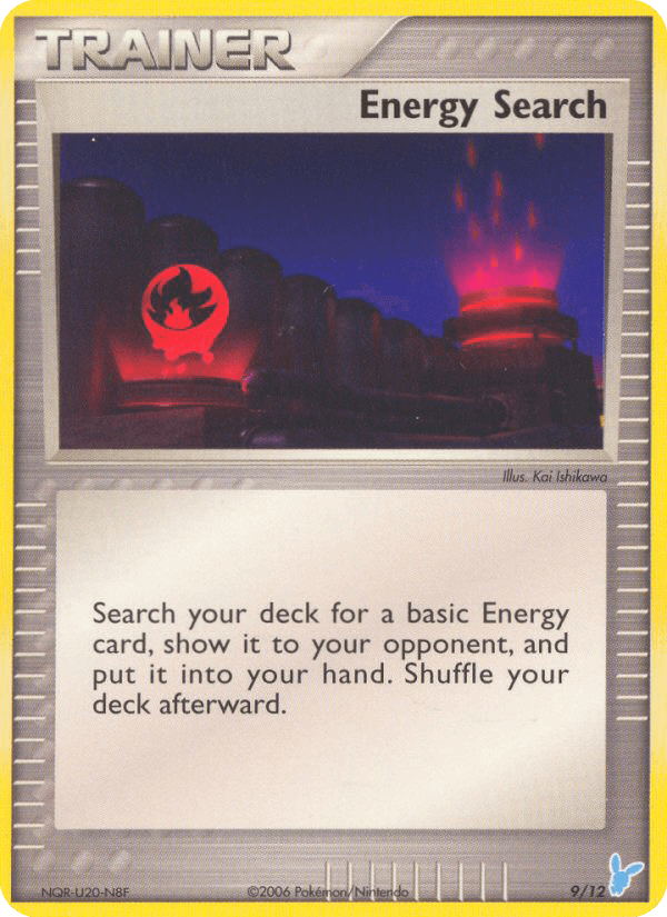 Energy Search, carta 9 de EX trainer Kit 2 (Minun)