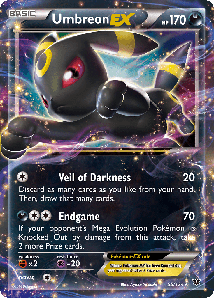 Umbreon EX, carta 55 de Fates Collide