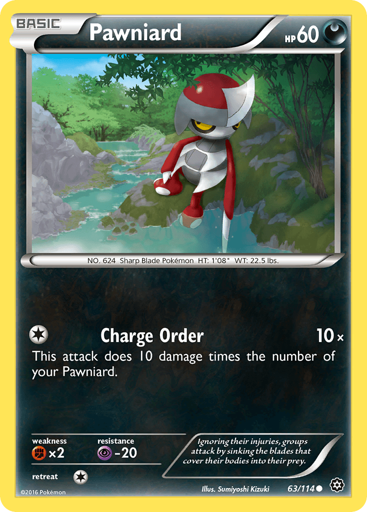 Pawniard, carta 63 de Steam Siege