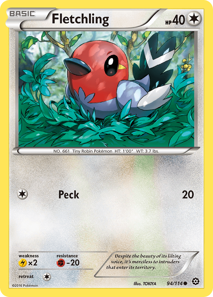 Fletchling, carta 94 de Steam Siege