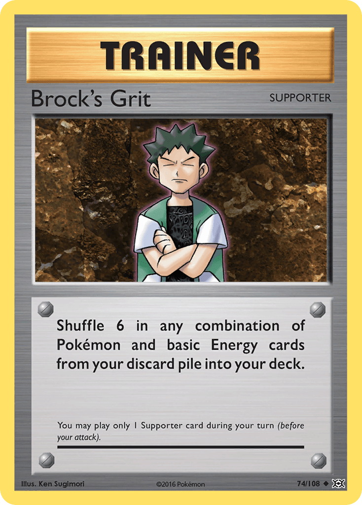 Brock's Grit, carta 74 de Evolutions