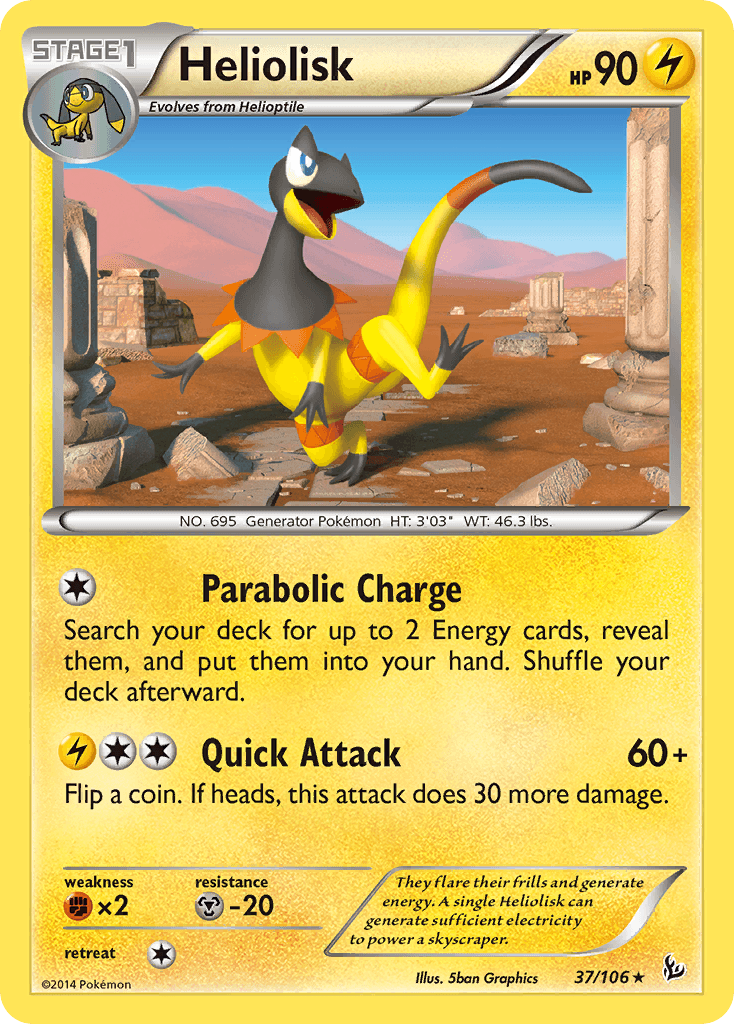 Heliolisk, carta 37 de Flashfire