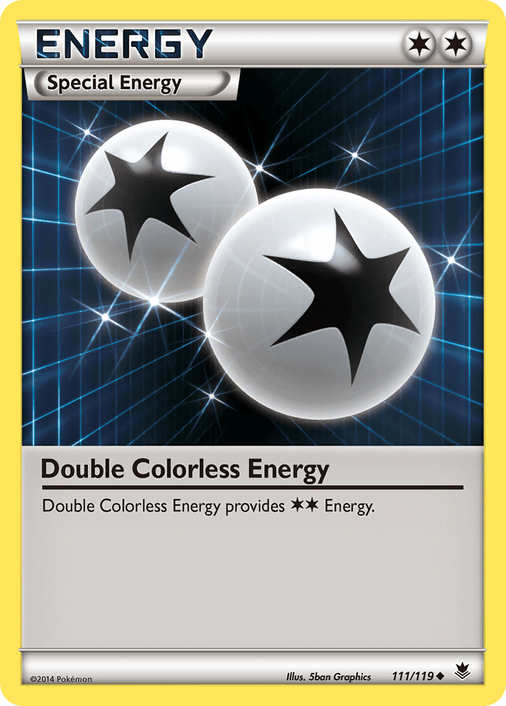 Double Colorless Energy, carta 111 de Phantom Forces