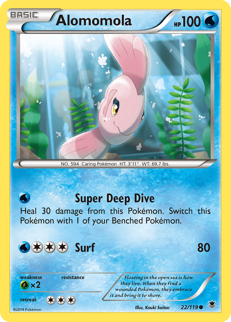 Alomomola, carta 22 de Phantom Forces