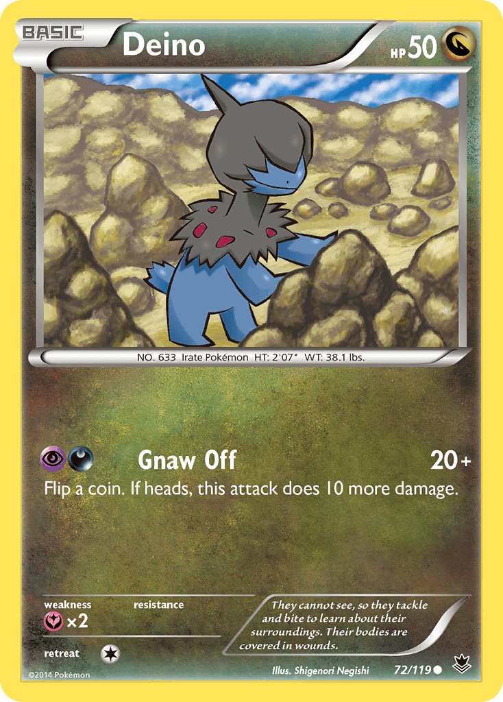 Deino, carta 72 de Phantom Forces