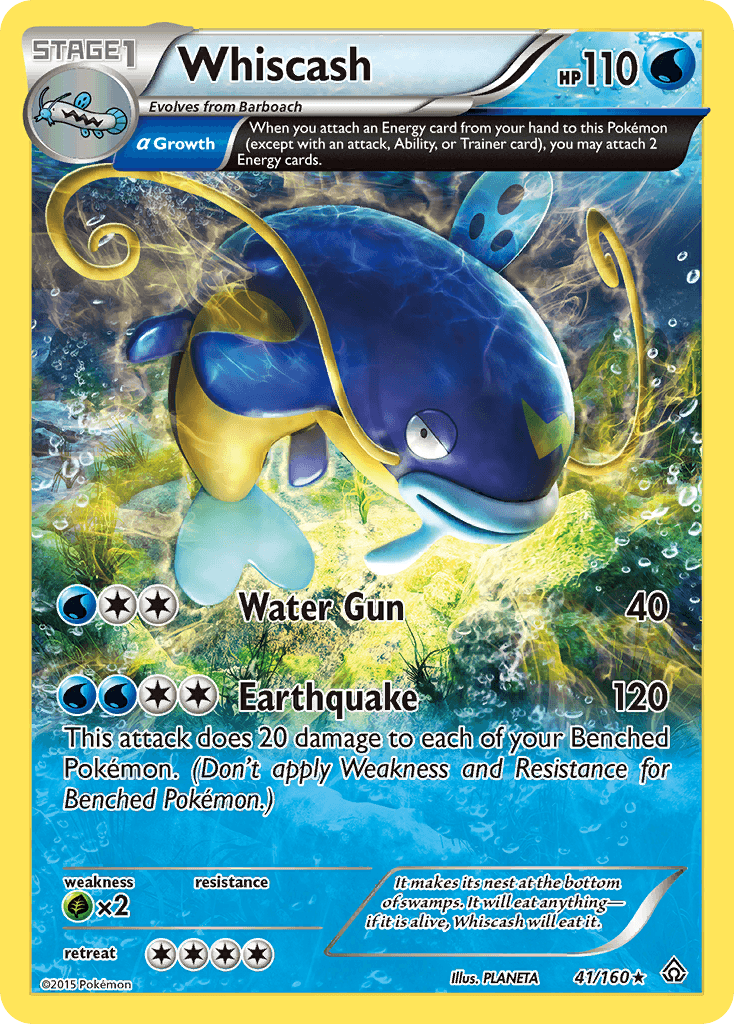 Whiscash, carta 41 de Primal Clash