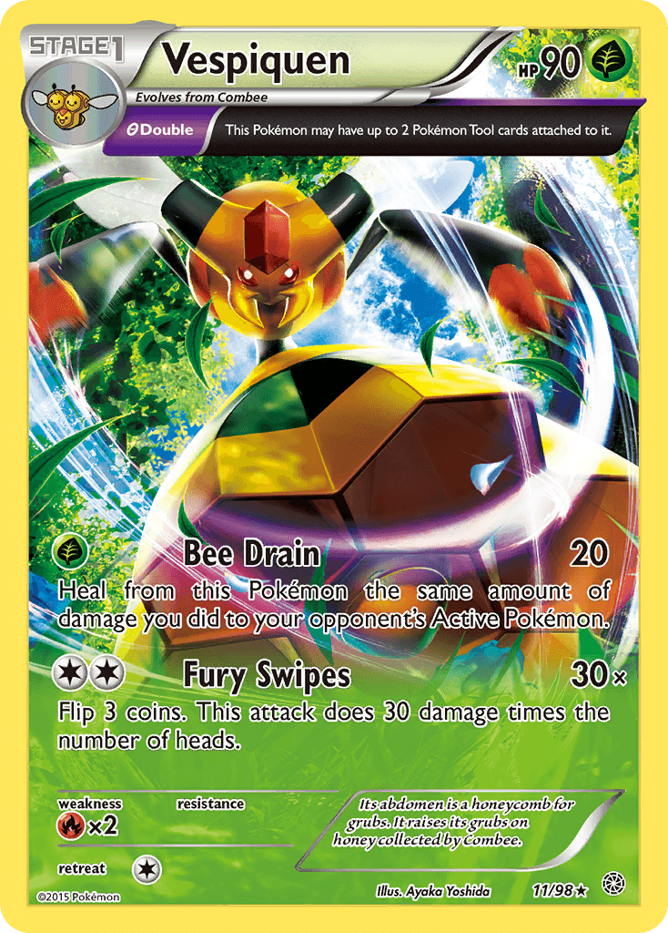 Vespiquen, carta 11 de Ancient Origins