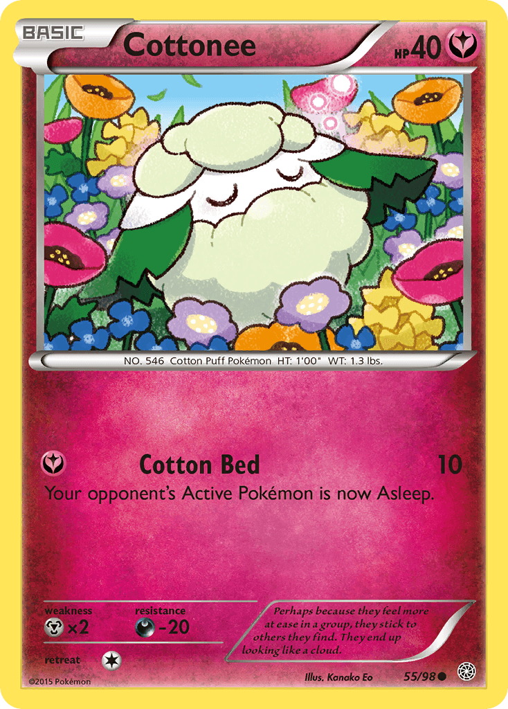 Cottonee, carta 55 de Ancient Origins