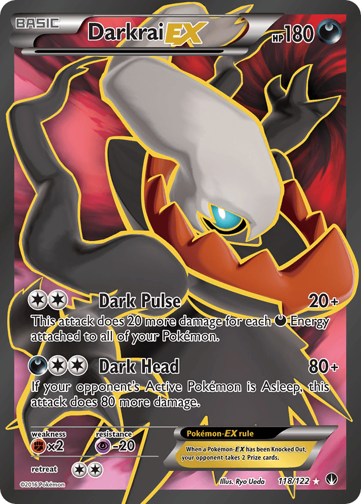 Darkrai EX, carta 118 de BREAKpoint