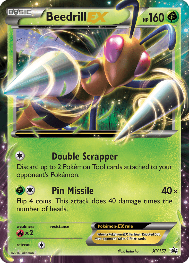 Beedrill EX, carta XY157 de XY Black Star Promos