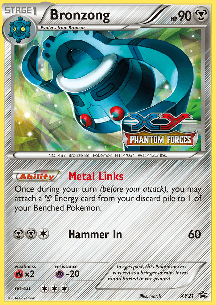 Bronzong, carta XY21 de XY Black Star Promos