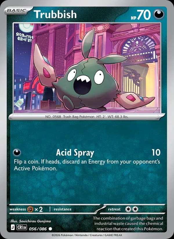 Trubbish, carta 056 de Chaos Rising