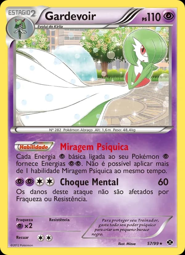Gardevoir, carta 57 de Próximos Destinos