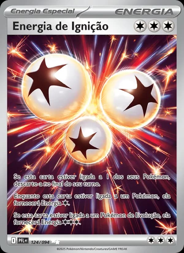 Energia de Ignição, carta 124 de Fogo Fantasmagórico