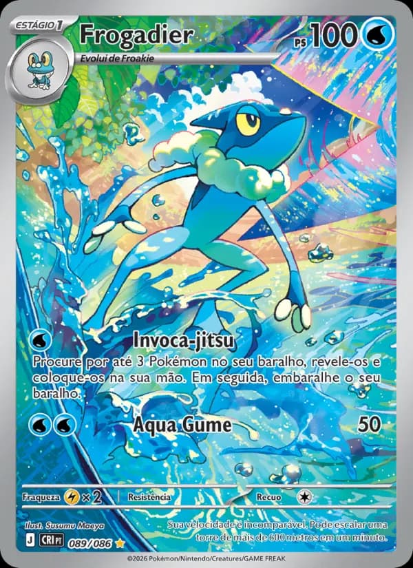Frogadier, carta 089 de Caos Ascendente