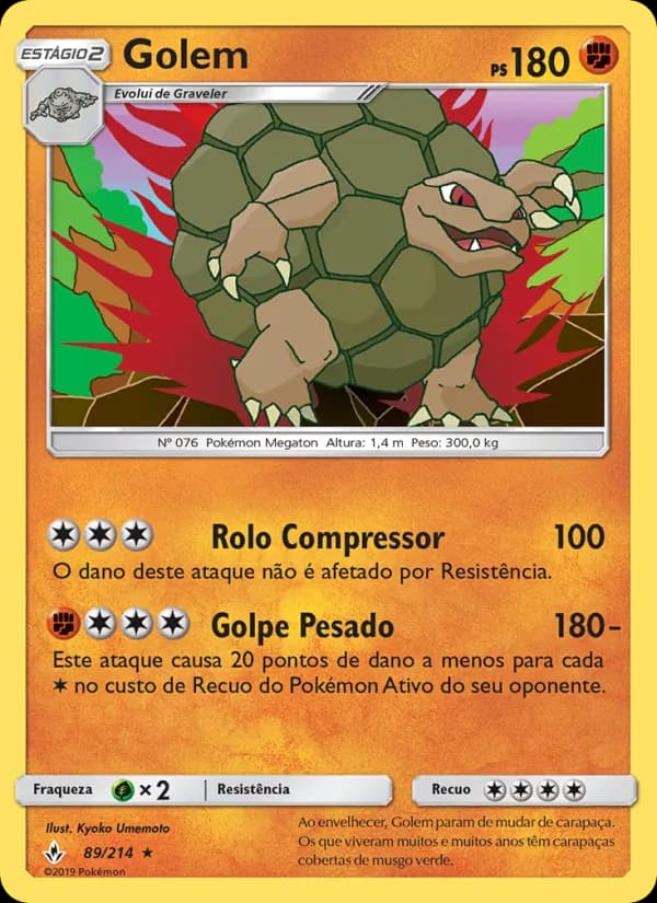 Golem, carta 89 de Elos Inquebráveis