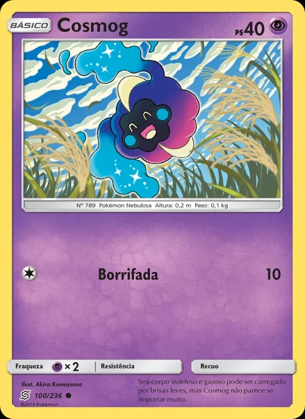 Cosmog, carta 100 de Sintonia Mental