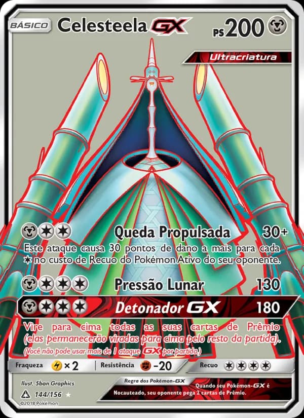 Celesteela GX, carta 144 de Ultra Prisma