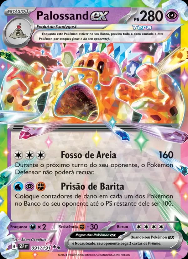 Palossand ex, carta 091 de Fagulhas Impetuosas