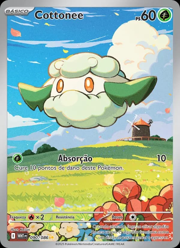 Cottonee, carta 090 de Fogo Branco