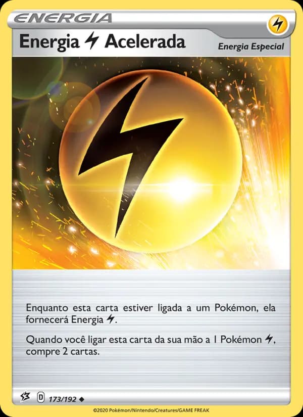 Energia Lightning Acelerada, carta 173 de Rixa Rebelde
