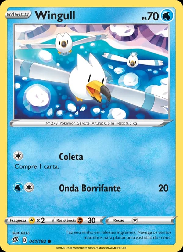 Wingull, carta 41 de Rixa Rebelde