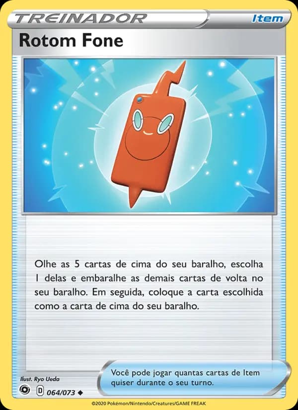 Rotom Fone, carta 64 de Caminho do Campeão