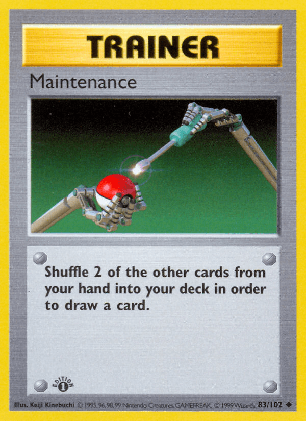 Maintenance, carta 83 de Base Set