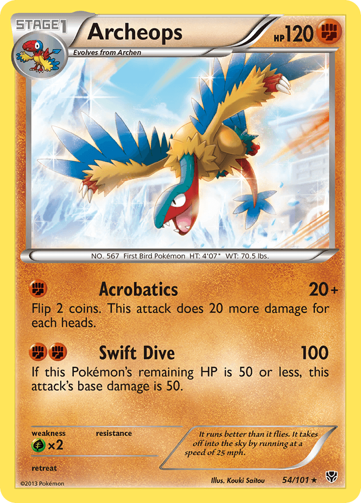 Archeops, carta 54 de Plasma Blast