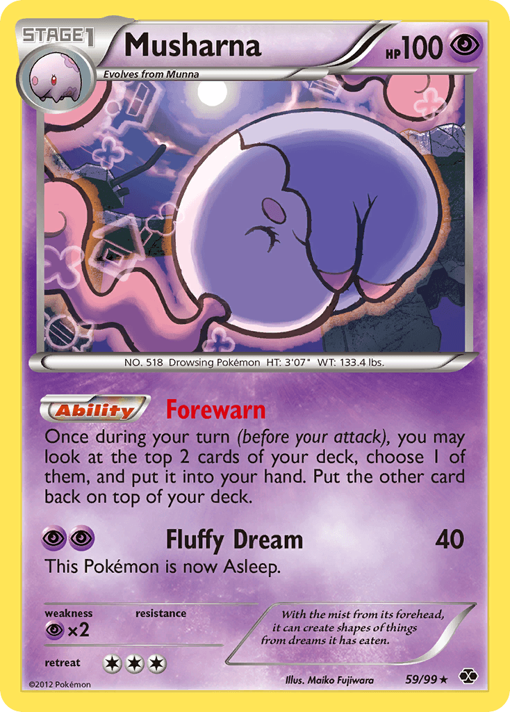 Musharna, carta 59 de Next Destinies
