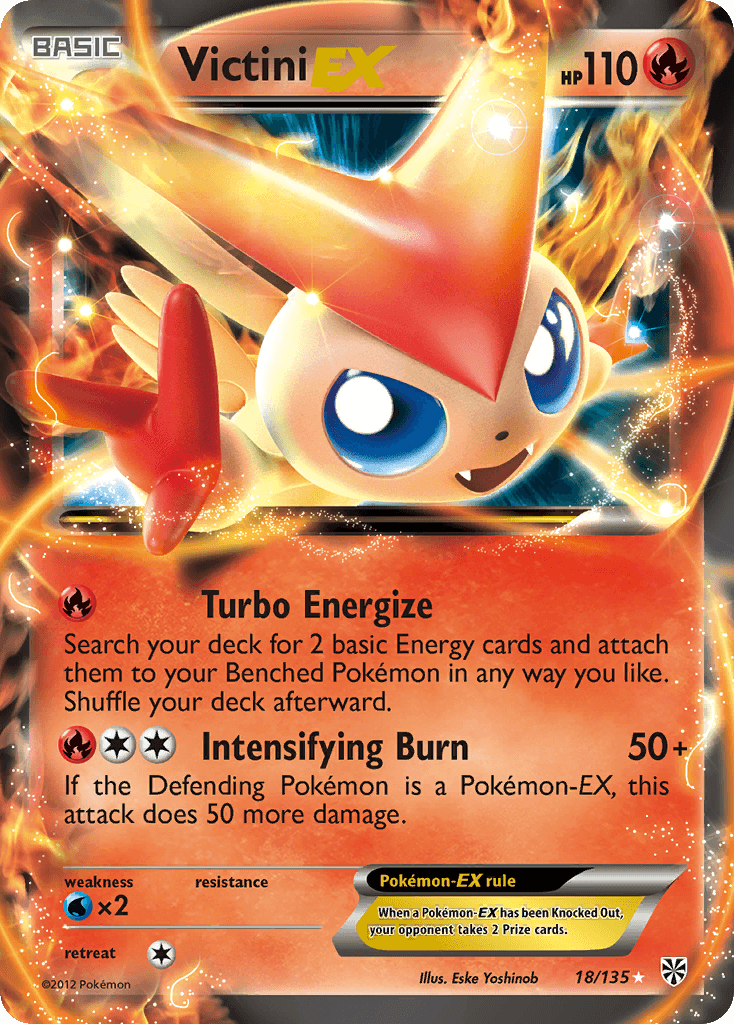 Victini-EX, carta 18 de Plasma Storm