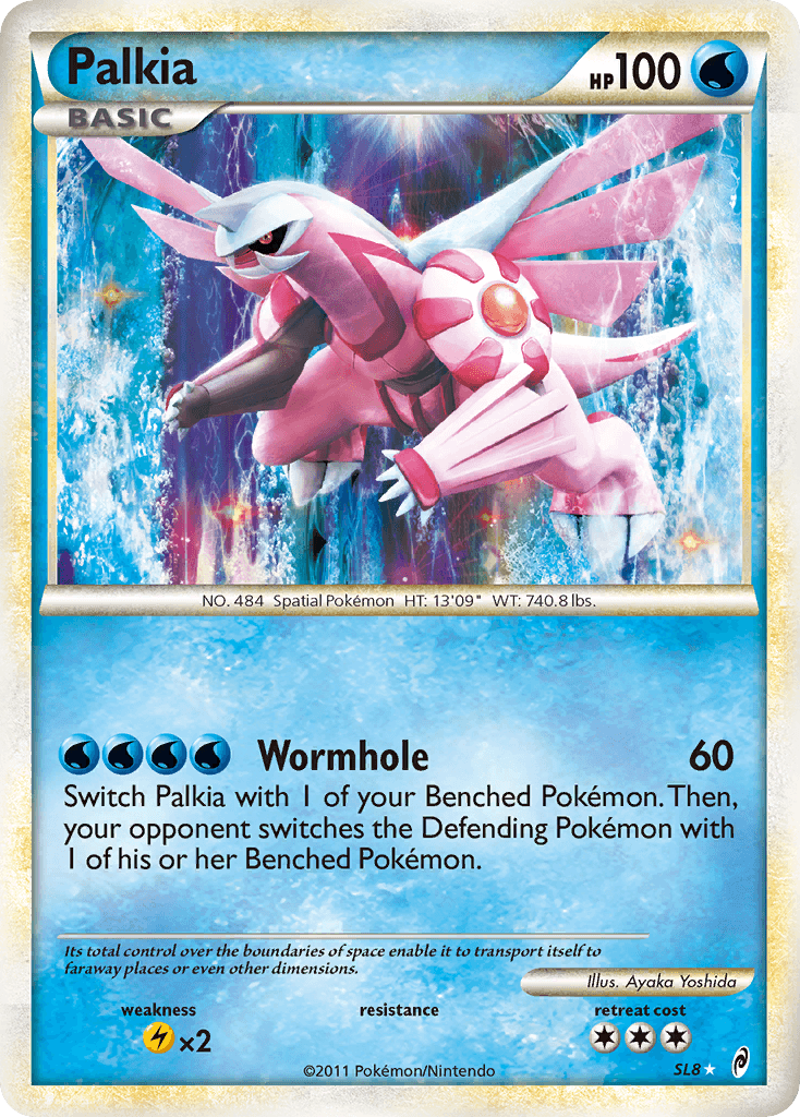 Palkia, carta SL8 de Call of Legends
