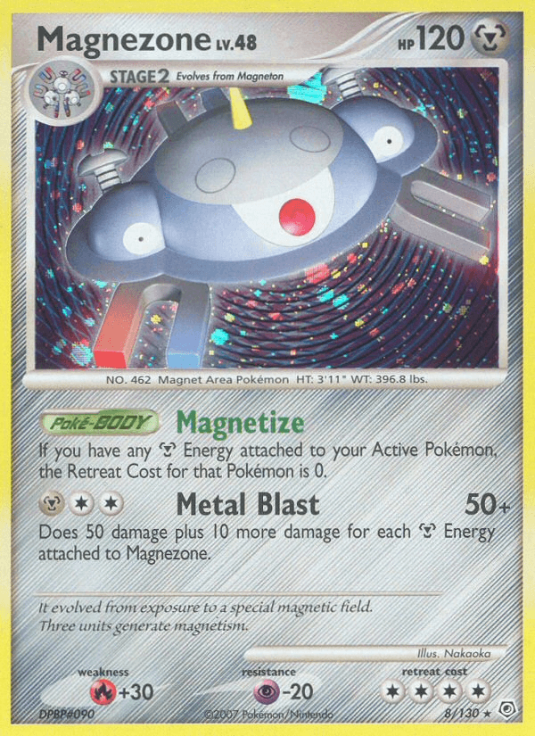 Magnezone, carta 8 de Diamond & Pearl