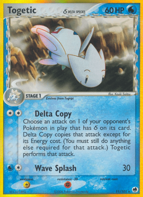 Togetic δ, carta 11 de Dragon Frontiers