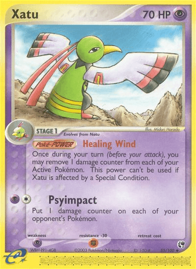 Xatu, carta 55 de Sandstorm