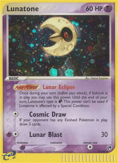 Lunatone, carta 8 de Sandstorm