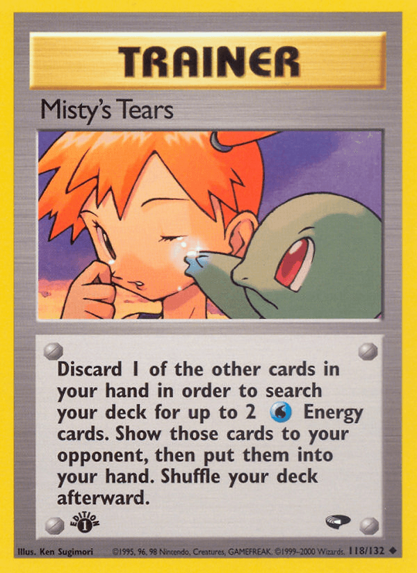 Misty's Tears, carta 118 de Gym Challenge