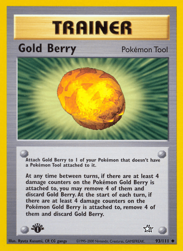 Gold Berry, carta 93 de Neo Genesis