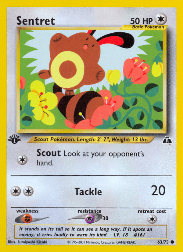 Sentret, carta 63 de Neo Discovery