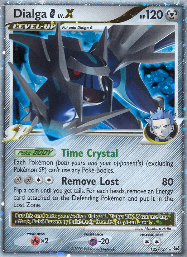 Dialga G, carta 122 de Platinum