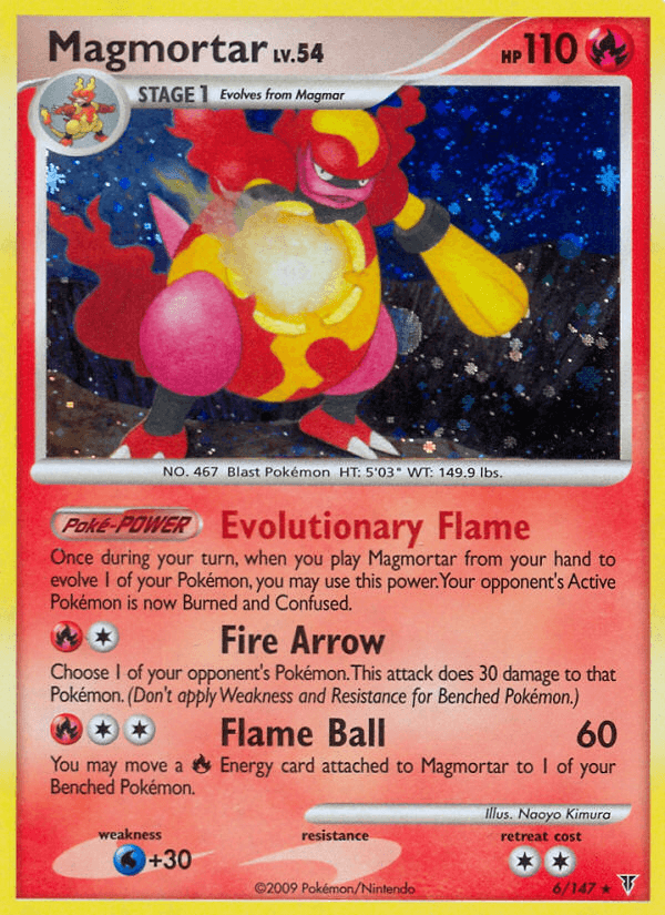 Magmortar, carta 6 de Supreme Victors