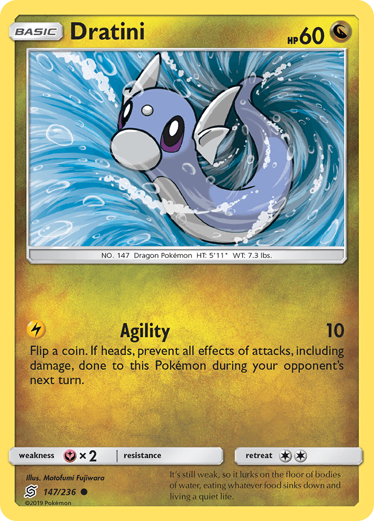 Dratini, carta 147 de Unified Minds