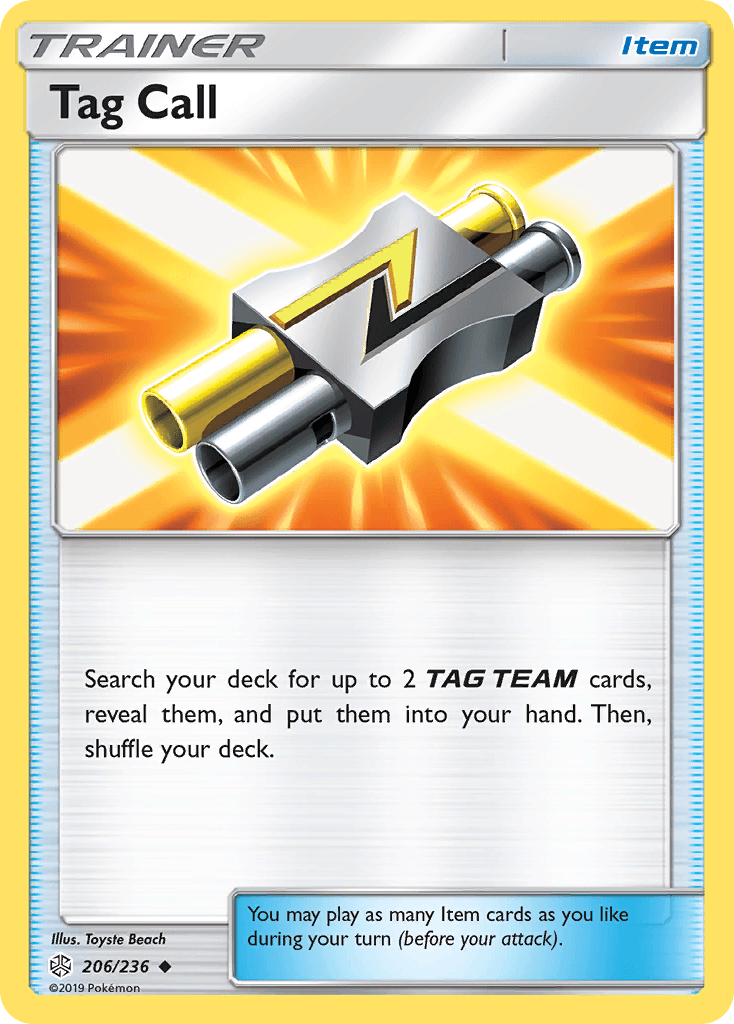 Tag Call, carta 206 de Cosmic Eclipse