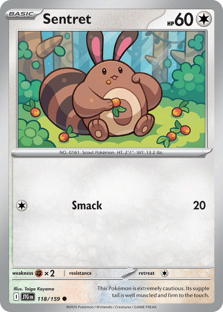 Sentret, carta 118 de Journey Together