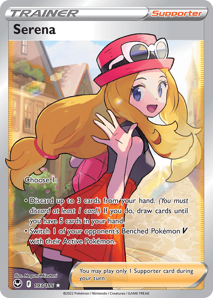 Serena, carta 193 de Silver Tempest