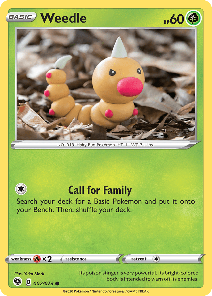 Weedle, carta 2 de Champion's Path