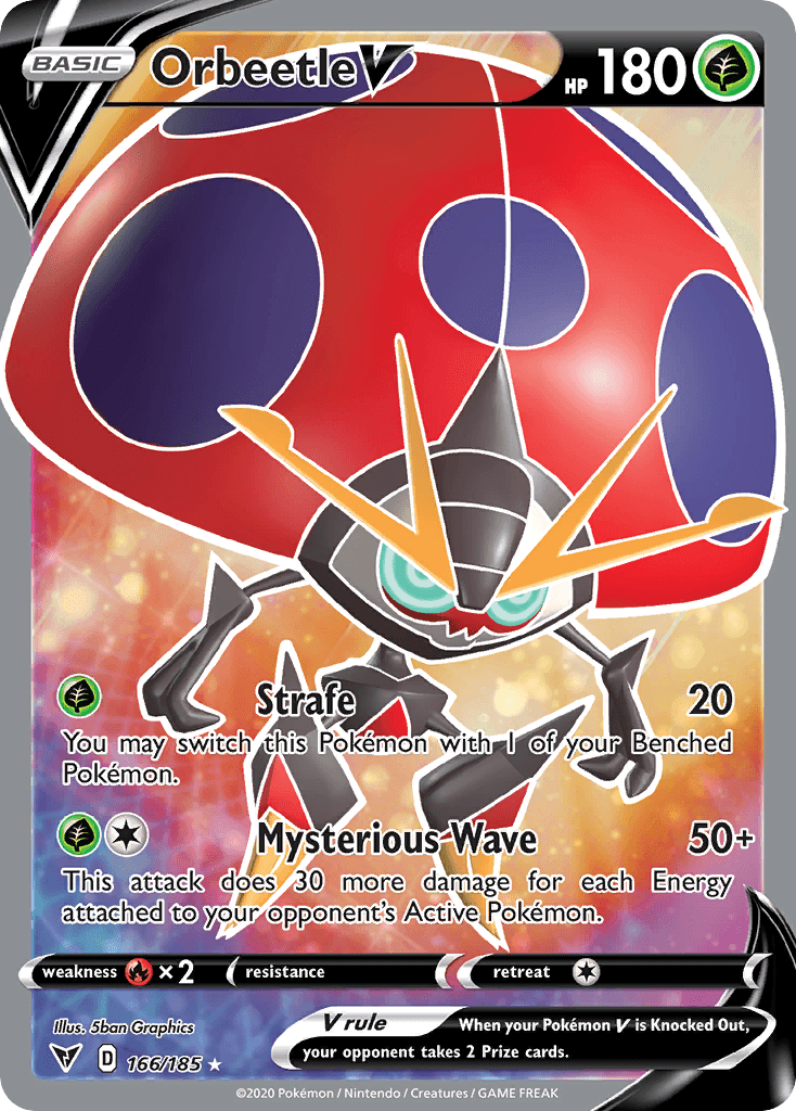 Orbeetle V, carta 166 de Vivid Voltage